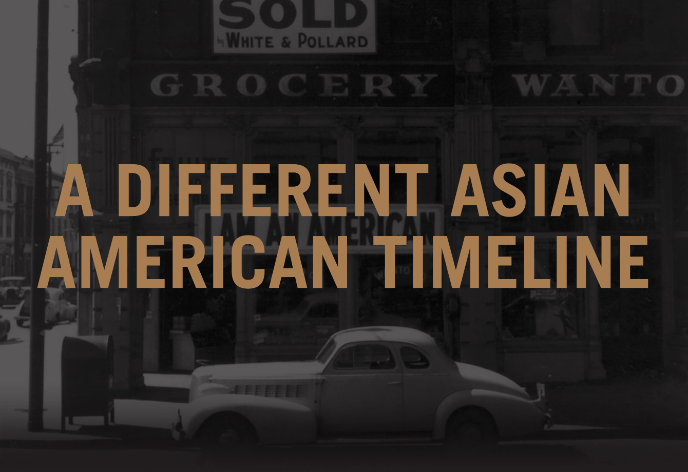 A Diffferent Asian American Timeline